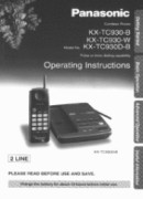 Panasonic KXTC930B KXTC930B User Guide